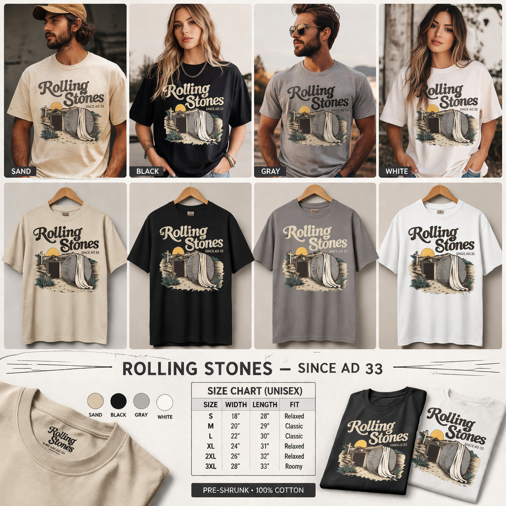 Rolling Stones since AD 33